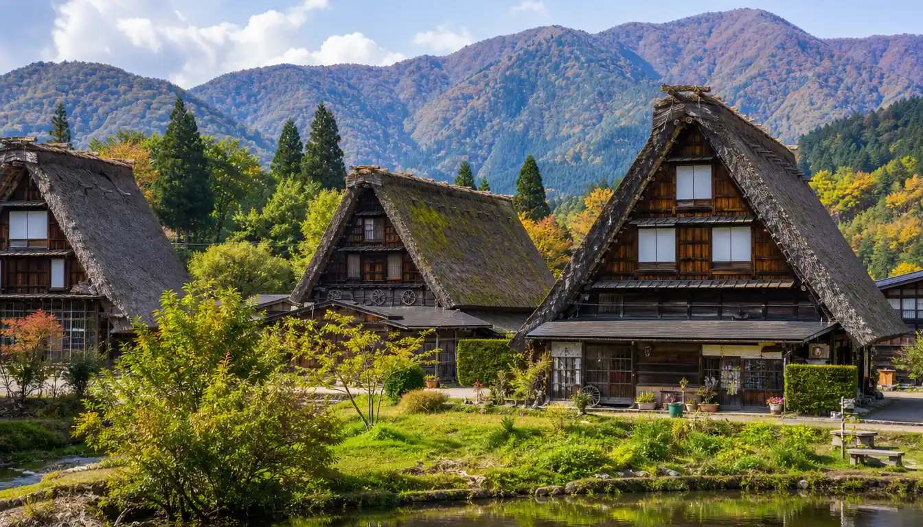 Gassho-Zukuri Farmhouses: Shirakawa-go Architecture and Museums