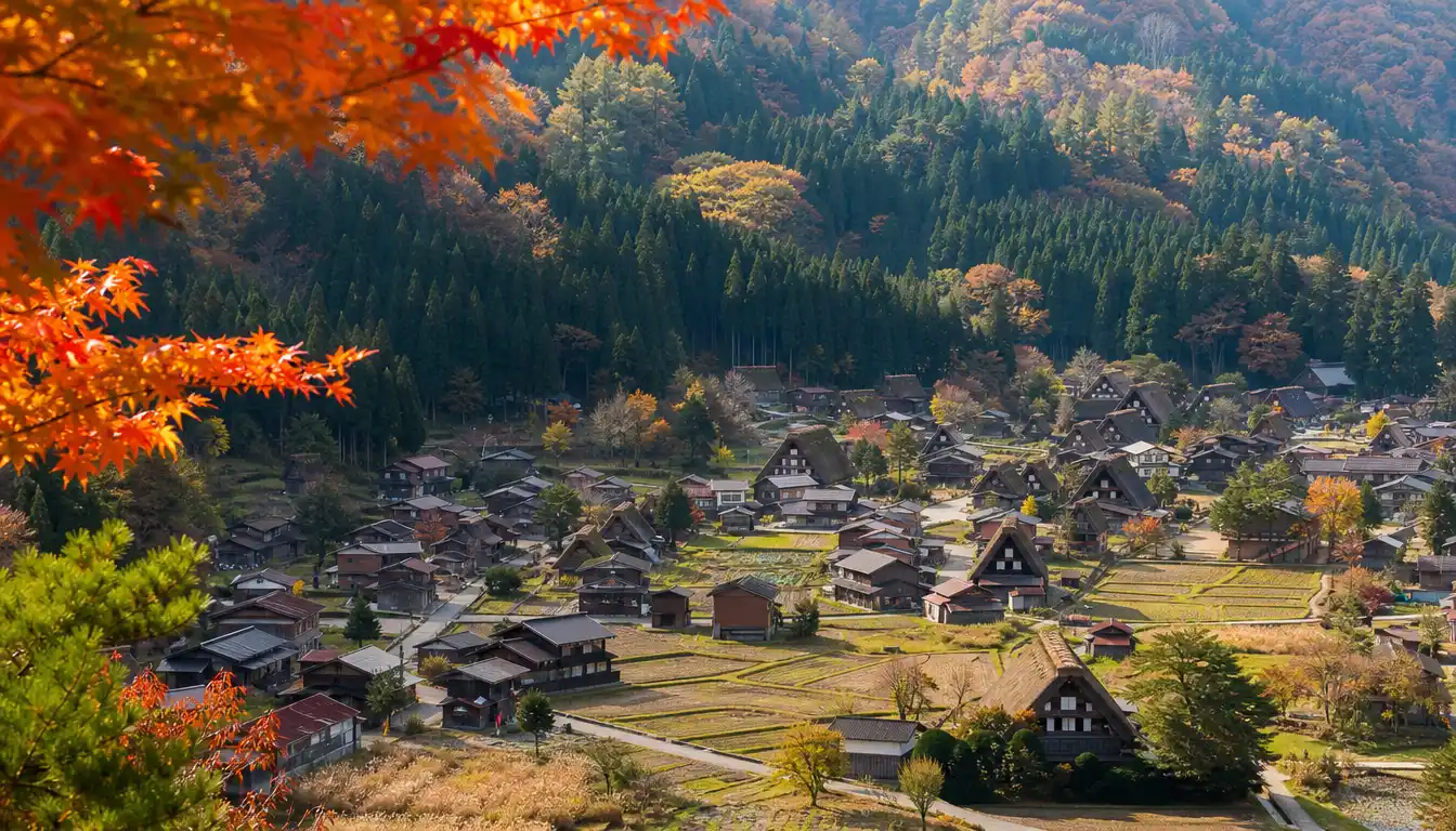Shirakawa-go Weather, Live Cam, and Autumn Foliage Guide